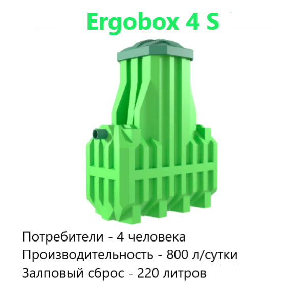 Автономная канализация Ergobox-4-S